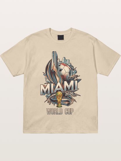 Miami World Cup 2026 Emblem Gildan T-shirt