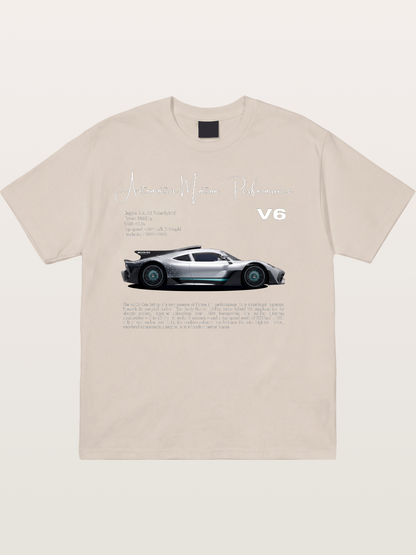 V6 Hybrid Power Cotton T-shirt