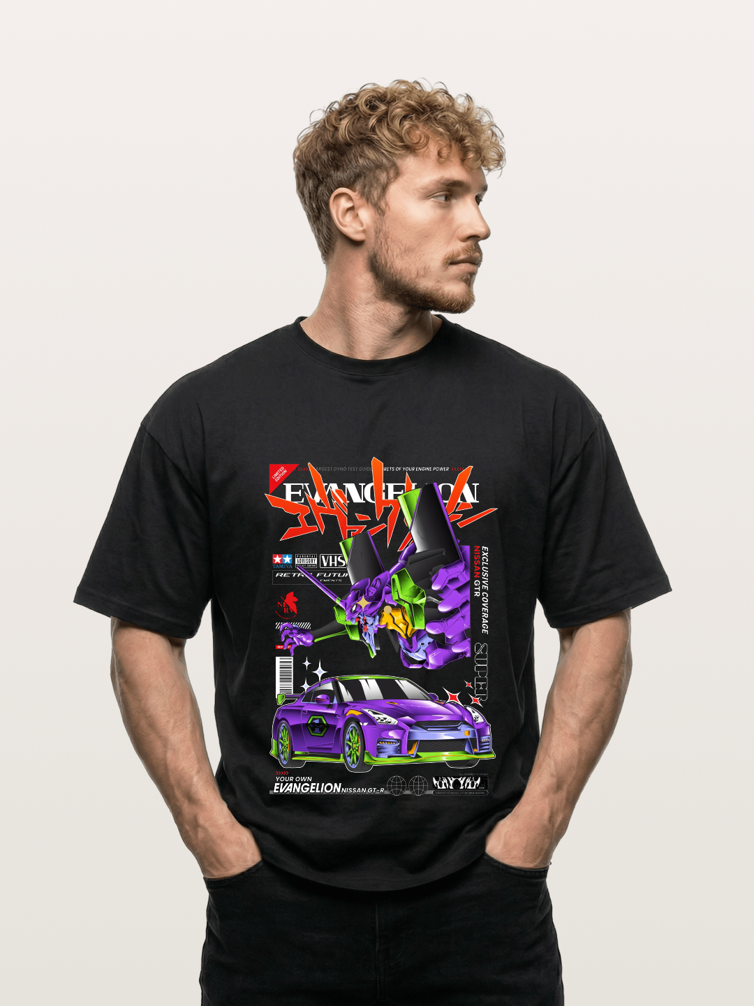 Eva x GTR Purple Legend Gildan T-shirt
