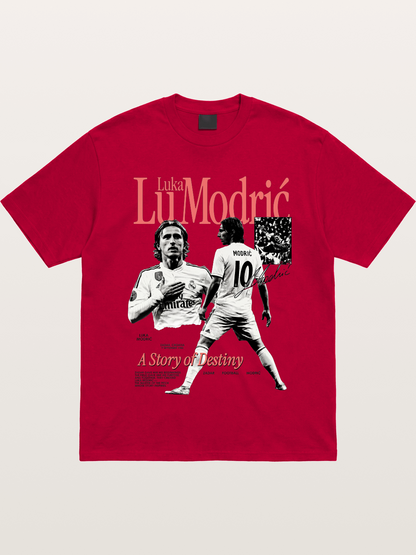 Luka Modric Destiny Story Gildan T-shirt