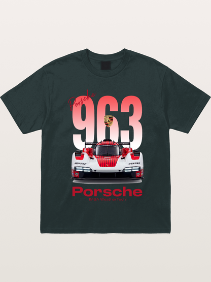 Porsche 963 IMSA WeatherTech Race Car Gildan T-shirt