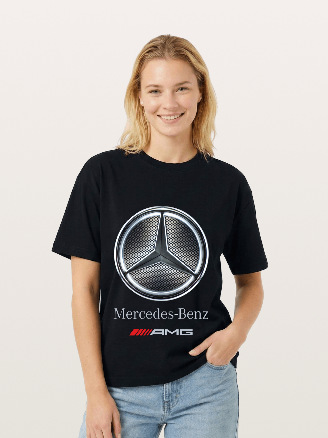 Mercedes-Benz AMG Grille Logo Gildan T-shirt