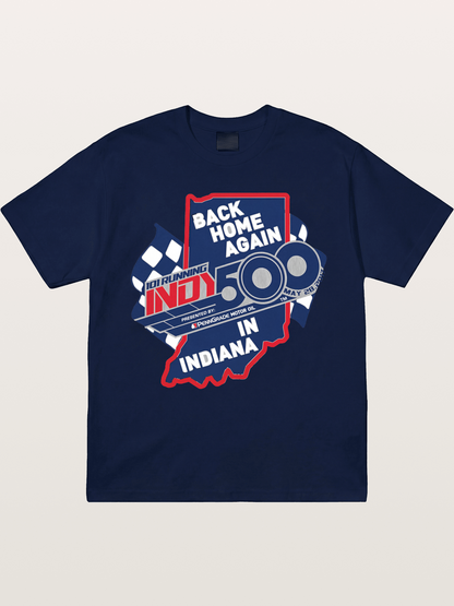 Indy Back Home Gildan T-shirt