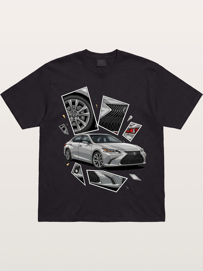 Lexus Sedan Exploded View Gildan T-shirt