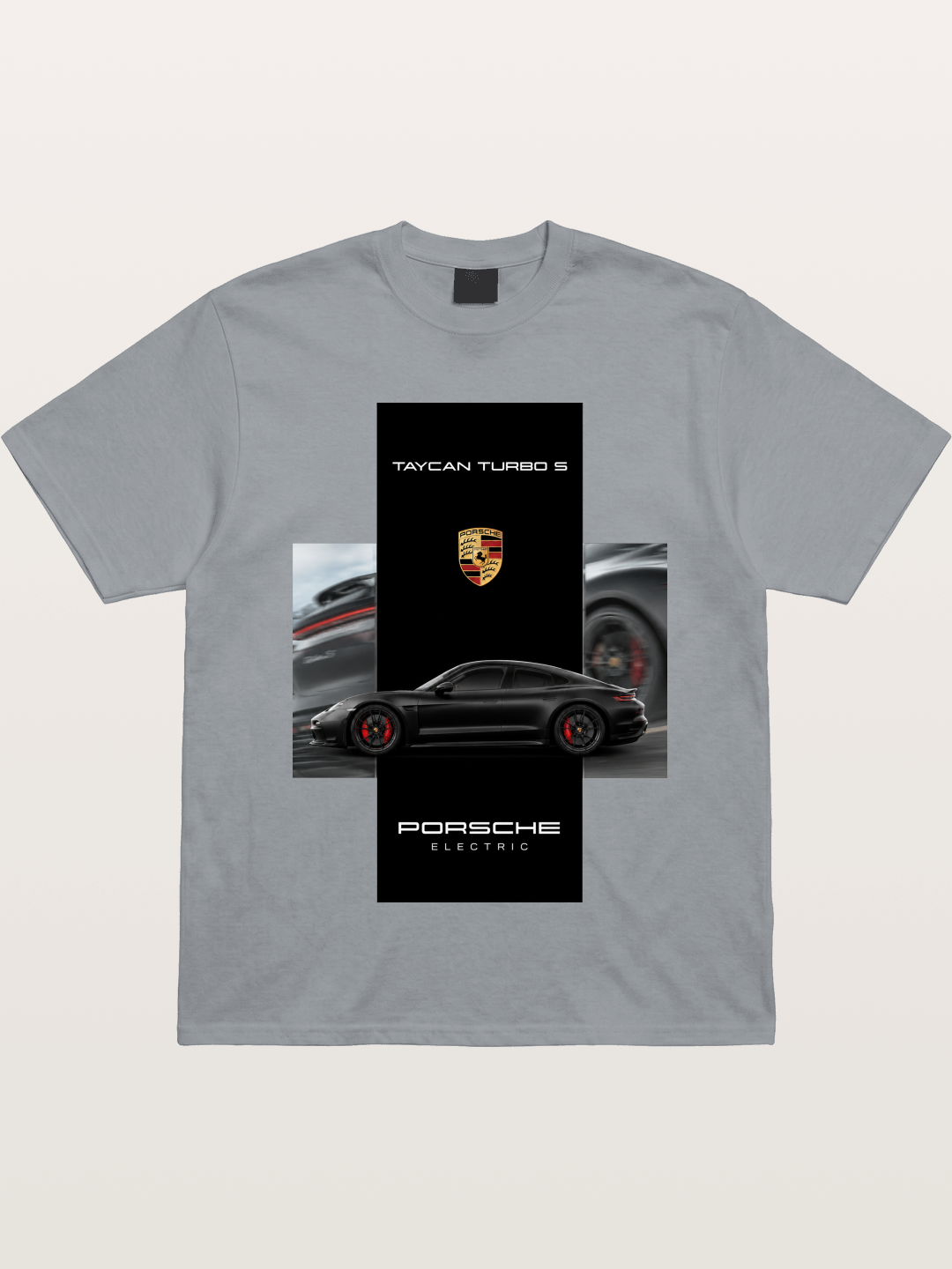 Porsche Taycan Turbo S Electric Gildan T-shirt