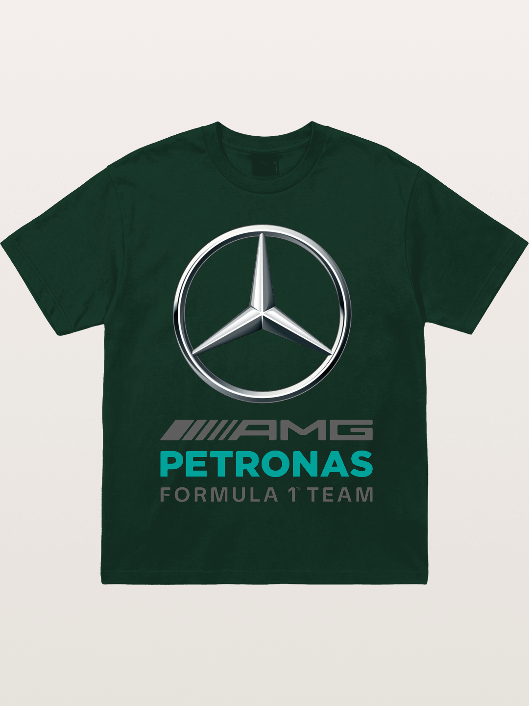 F1 Mercedes Petronas Team Logo Gildan T-shirt