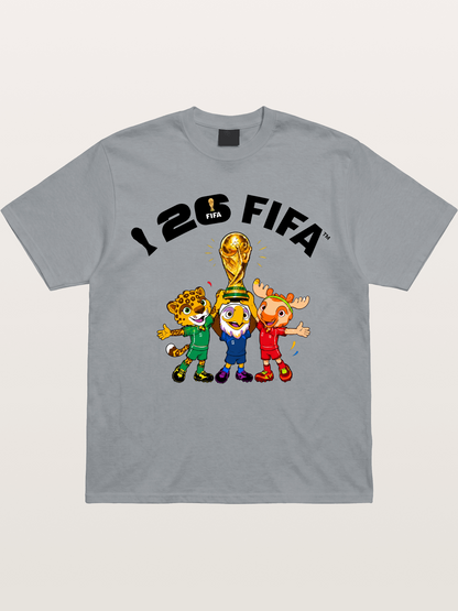 2026 FIFA Mascots Trophy Graphic Gildan T-shirt