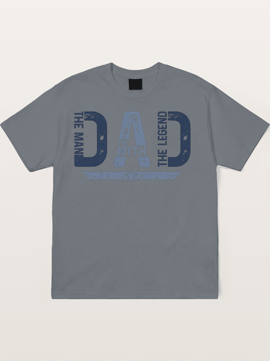Dad The Man The Myth Legend Cotton T-shirt