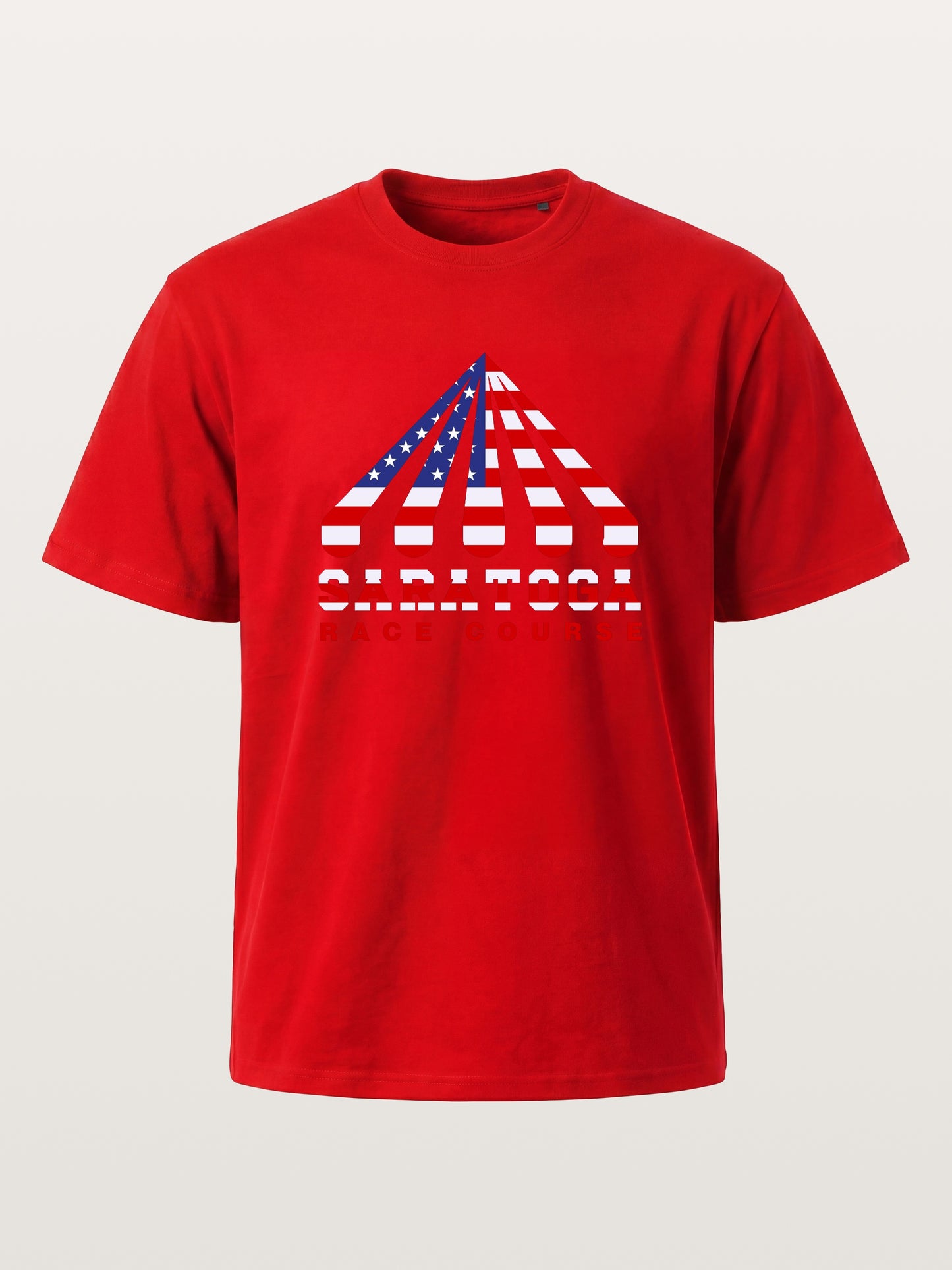 Saratoga Star Spangled Tent Top Cotton T-shirt