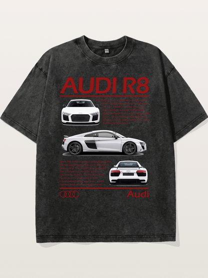 Audi R8 Multi Angle Showcase Washed T-shirt