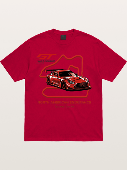 Mercedes AMG GT Race Track Art Gildan T-shirt