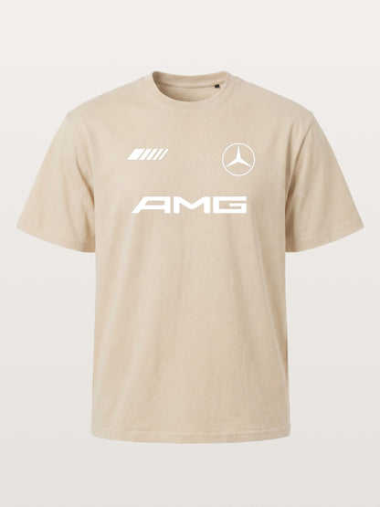 Mercedes AMG Three Element Dark Layout Gildan T-shirt