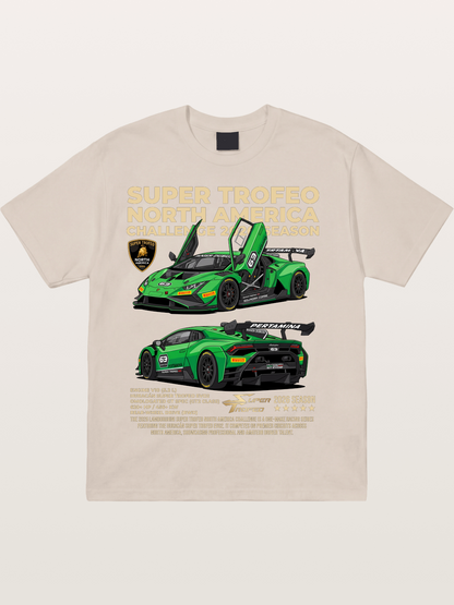 Lamborghini Huracan Super Trofeo Views Cotton T-shirt
