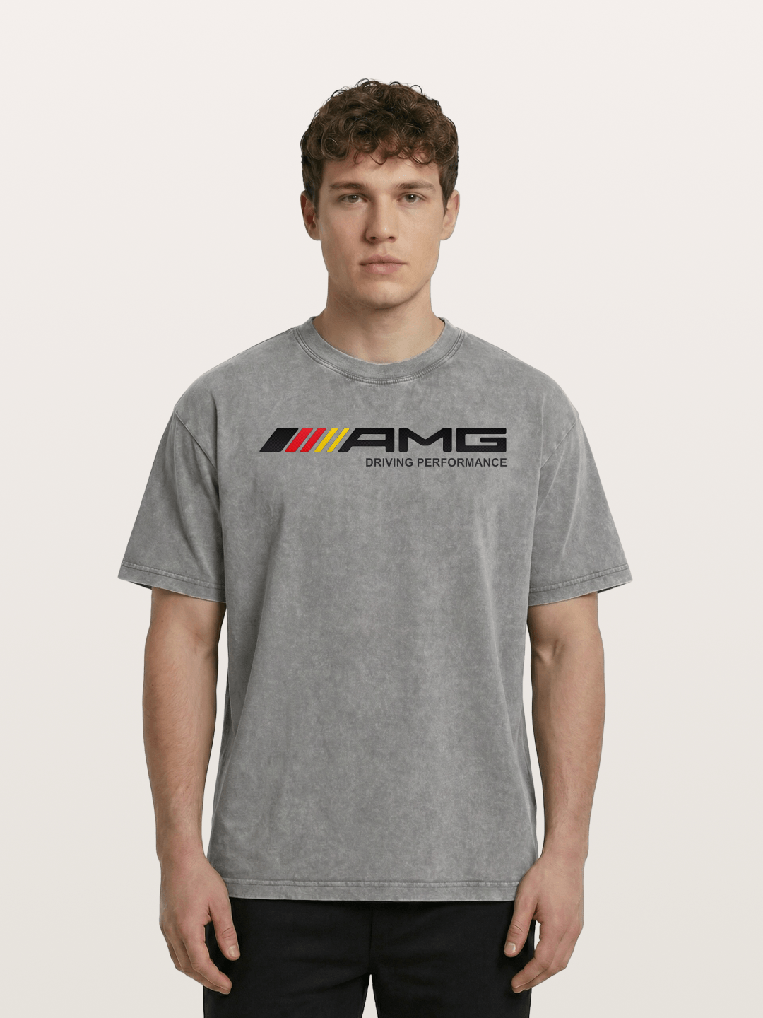 AMG Logo Washed T-shirt