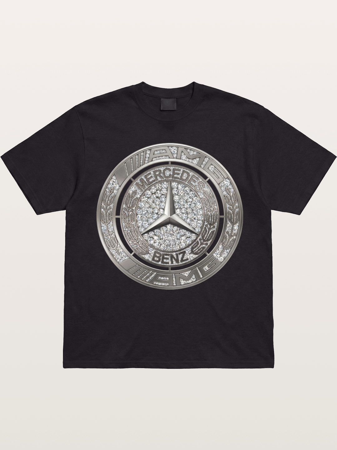 Mercedes Diamond Logo Art Gildan T-shirt