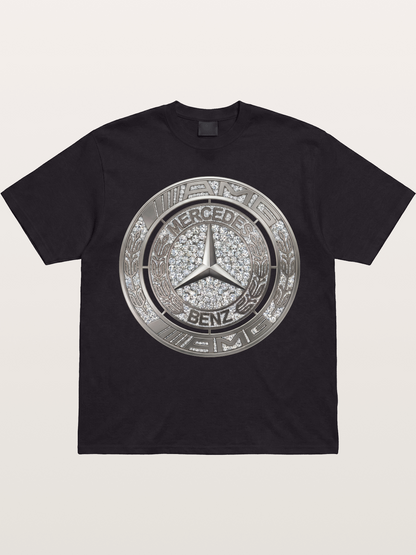 Mercedes Diamond Logo Art Gildan T-shirt