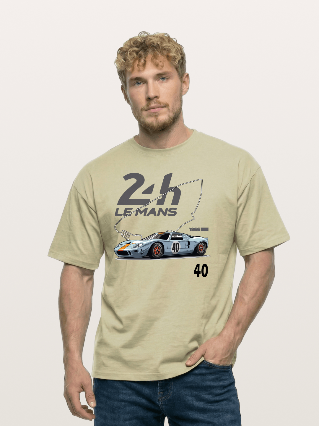 Ford GT40 #40 Cotton T-shirt