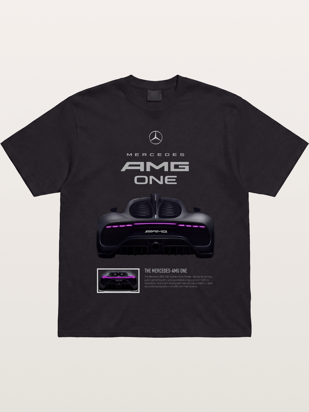 AMG One Purple Taillight Gildan T-shirt