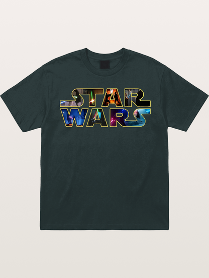 Star Wars Classic Logo Movie Gildan T-shirt
