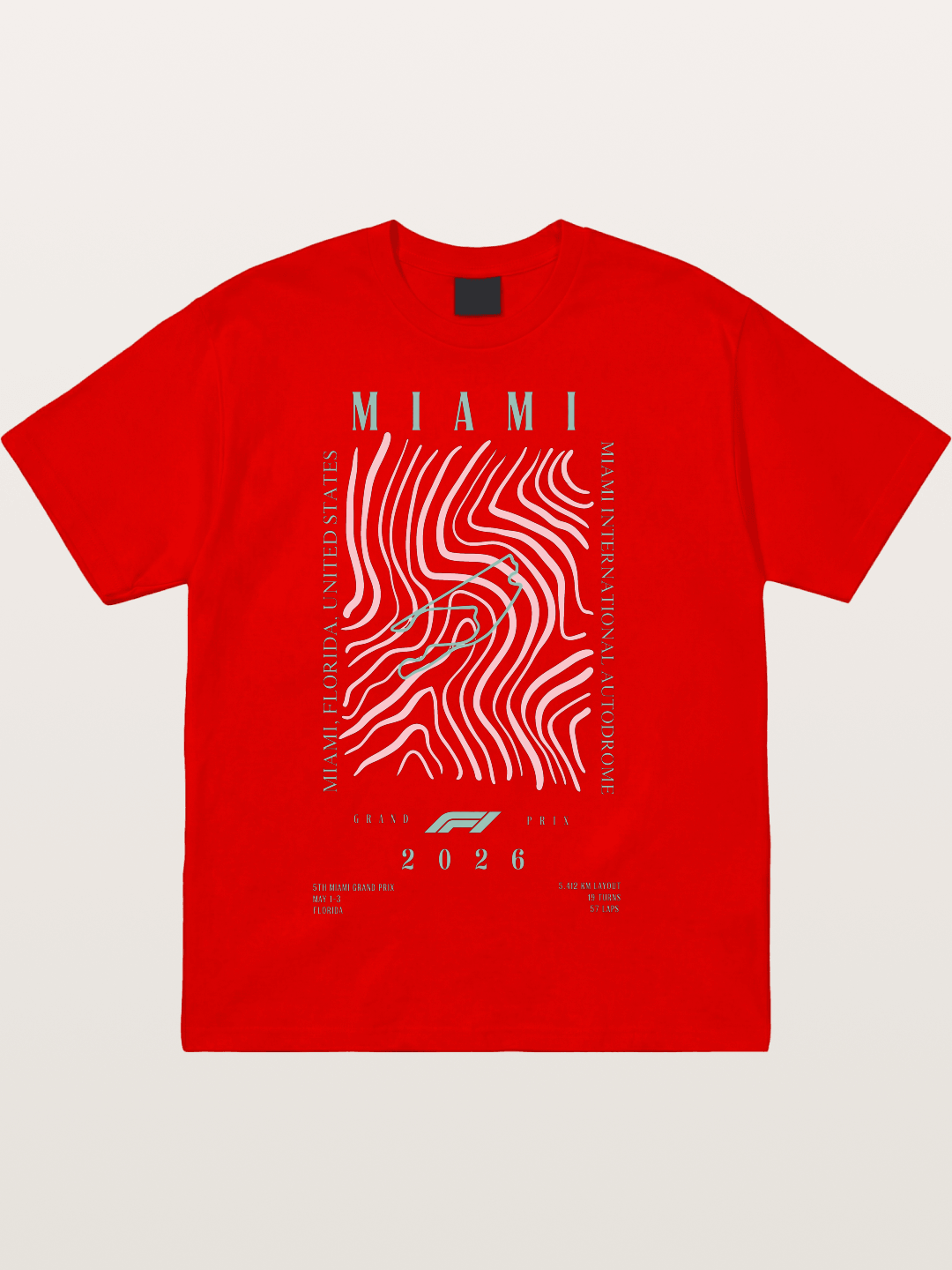 2026 Miami Grand Prix Graphic Cotton T-shirt