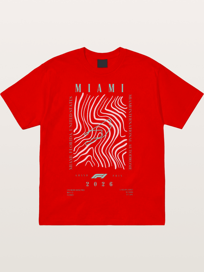 2026 Miami Grand Prix Graphic Cotton T-shirt