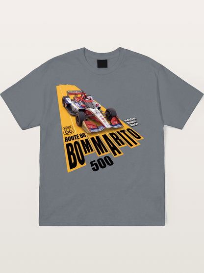 USAF Route66 Race Poster Cotton T-shirt