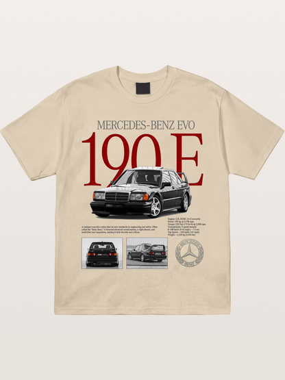 Mercedes-Benz 190E Retro Profile Gildan T-shirt
