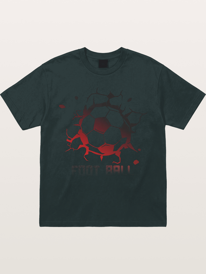 Football Crack Effect USA Style Gildan T-shirt