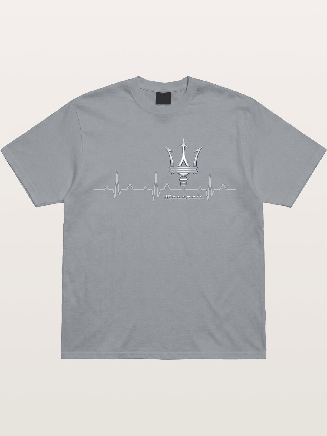 Maserati Heartbeat Emblem Gildan T-shirt