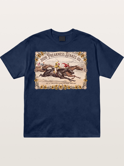 2026 Pimlico Race Course Print Cotton T-shirt
