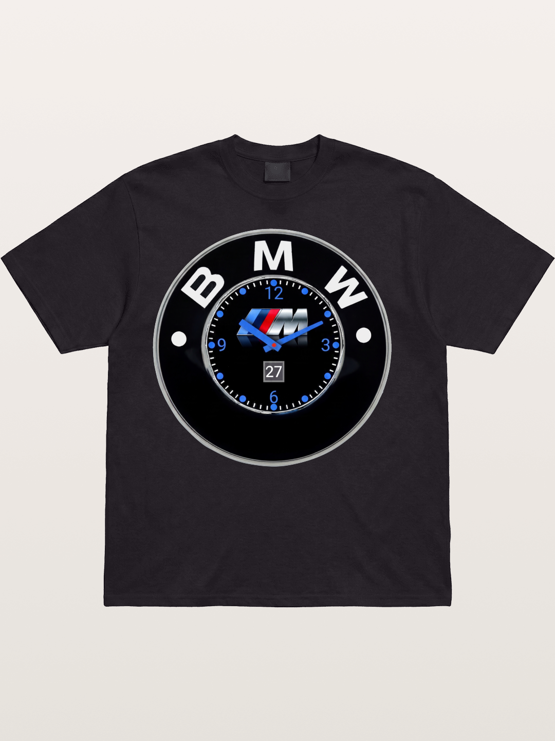 BMW M Clock Face Emblem Cotton T-shirt