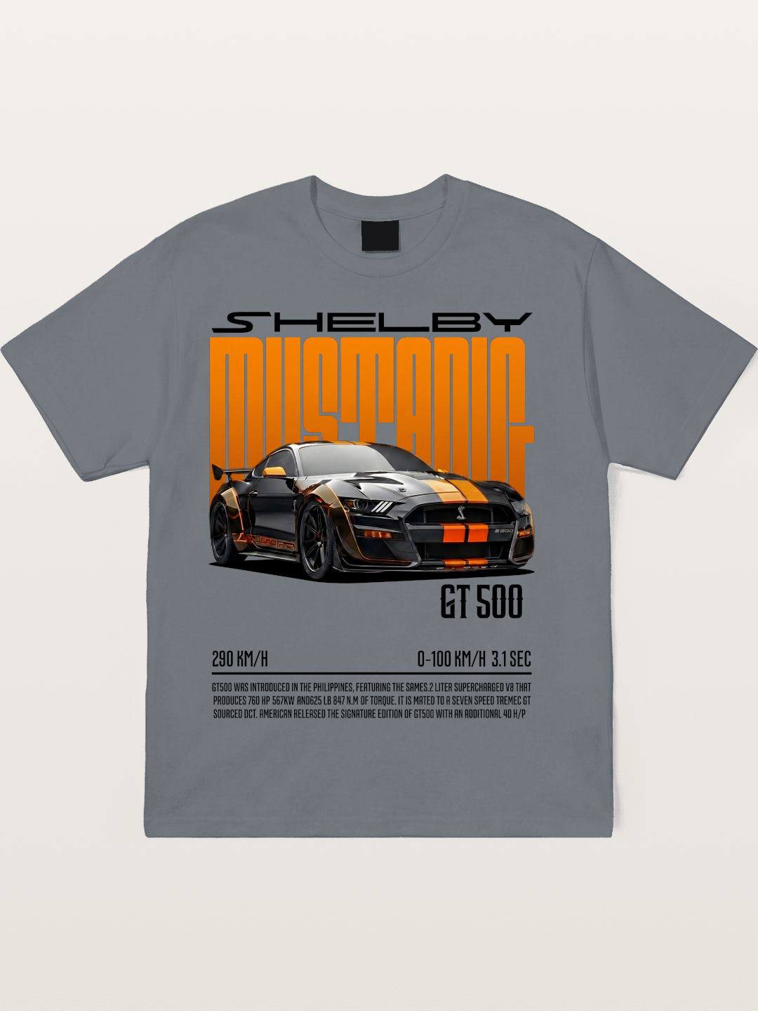 Shelby Mustang GT500 Art Cotton T-shirt