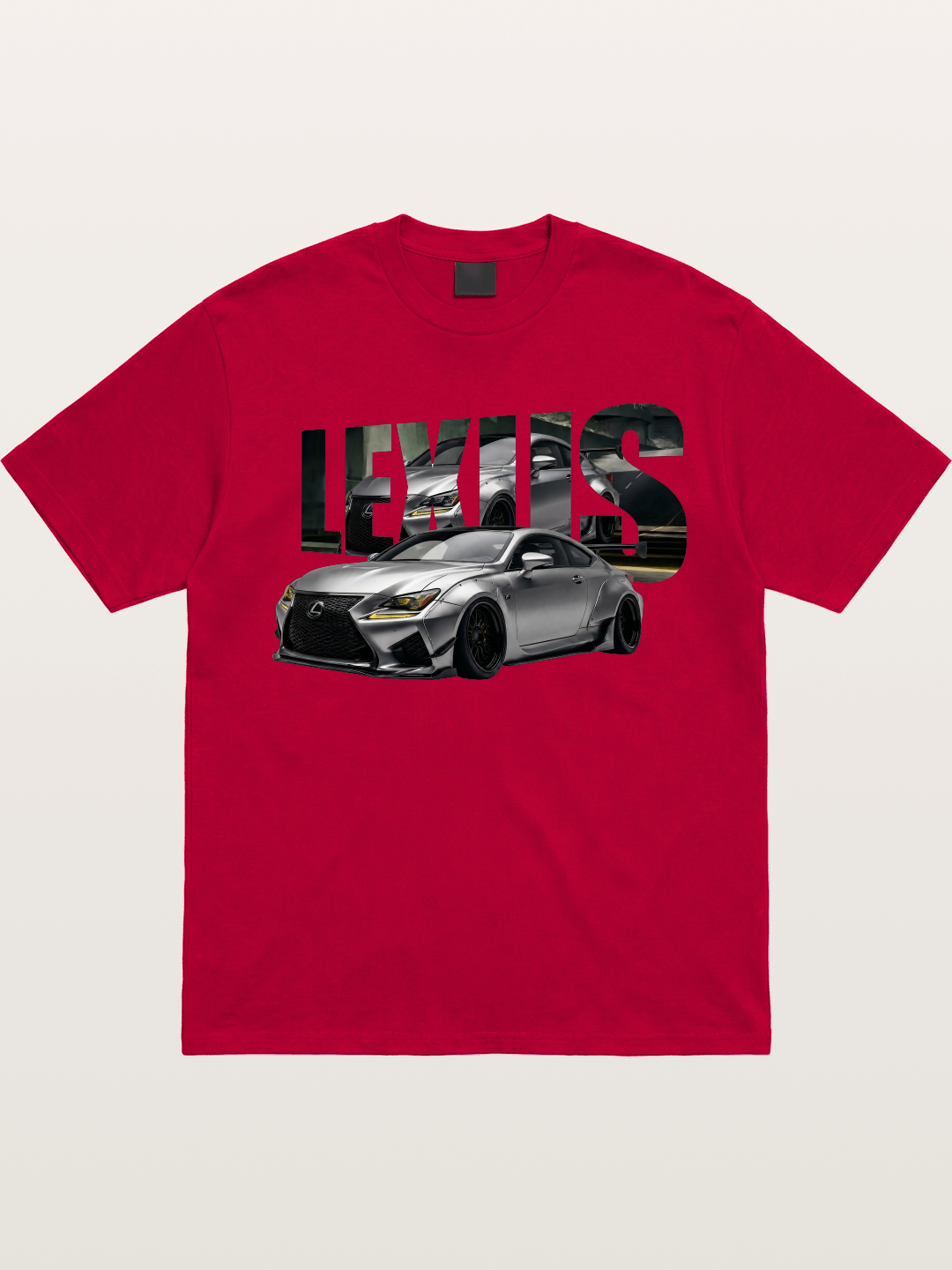 Lexus RC F Overlay Logo Art Gildan T-shirt