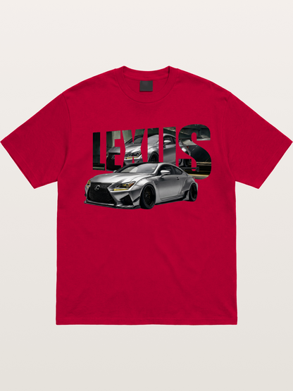 Lexus RC F Overlay Logo Art Gildan T-shirt