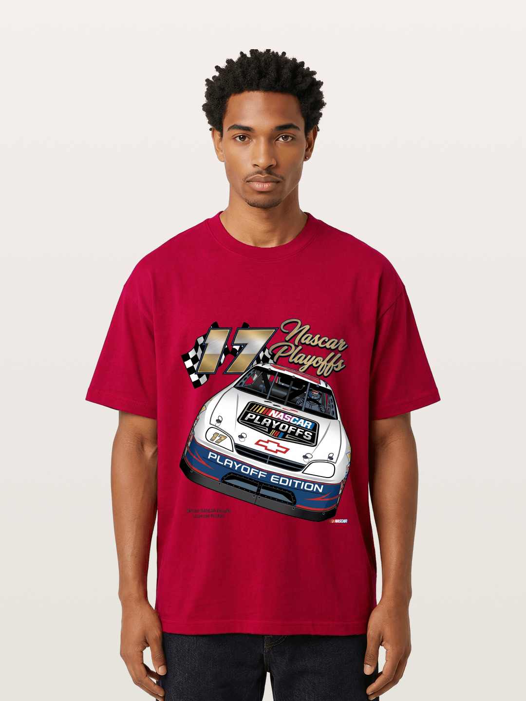 17 Playoff Edition Race Car Gildan T-shirt