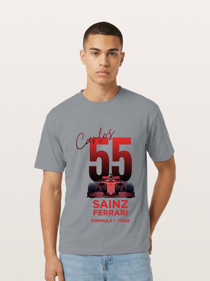 Carlos Sainz Ferrari 55 Art Gildan T-shirt