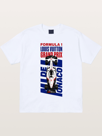 LV Monaco F1 Vertical Poster Gildan T-shirt