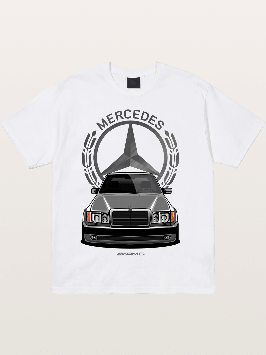 Vintage Benz Front End Cotton T-shirt
