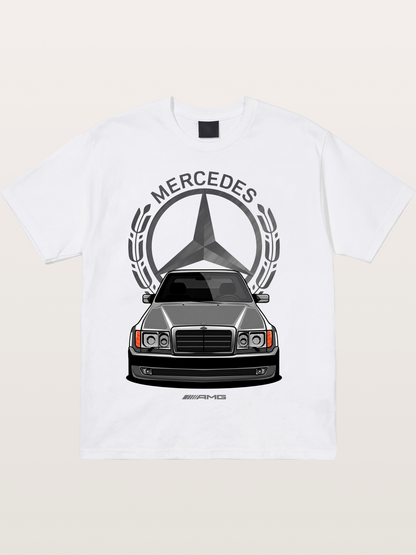 Vintage Benz Front End Cotton T-shirt