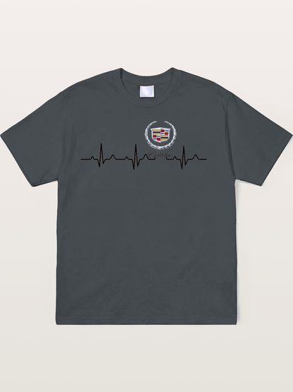 Cadillac Heartbeat Graphic Soft-Stay T-shirt