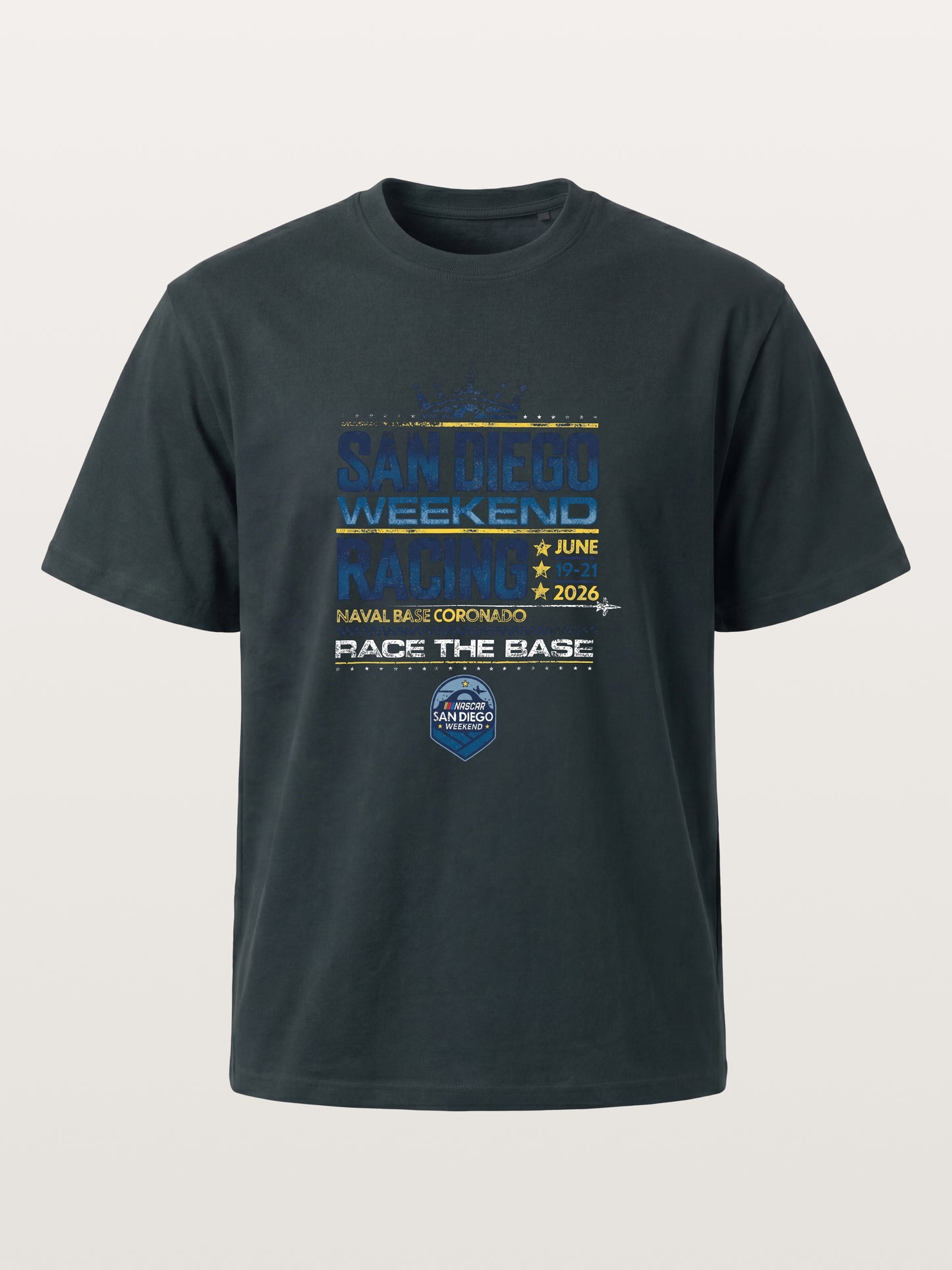 San Diego Racing Crown Layout Gildan T-shirt