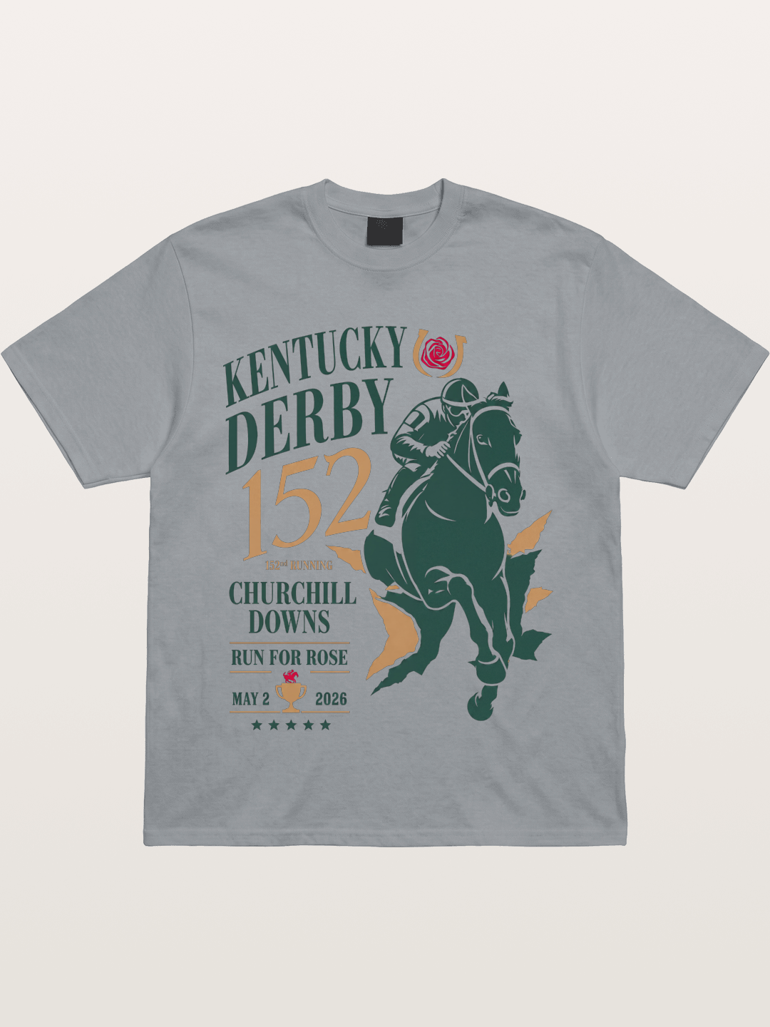 Churchill Downs Derby Silhouette Art Gildan T-shirt