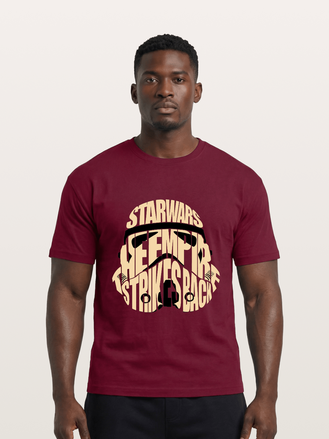 Star Wars Stormtrooper Word Art Design Gildan T-shirt
