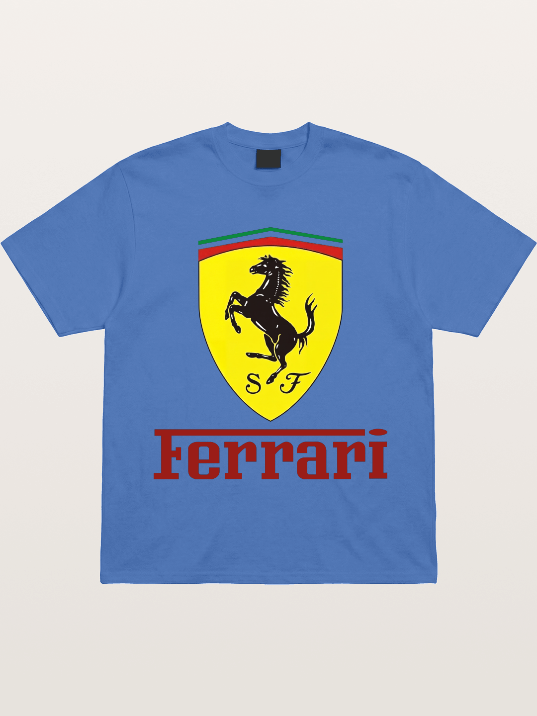 Ferrari Prancing Horse Shield Gildan T-shirt
