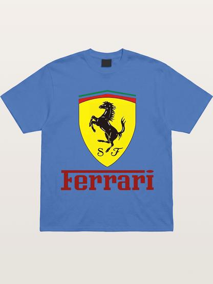 Ferrari Prancing Horse Shield Gildan T-shirt