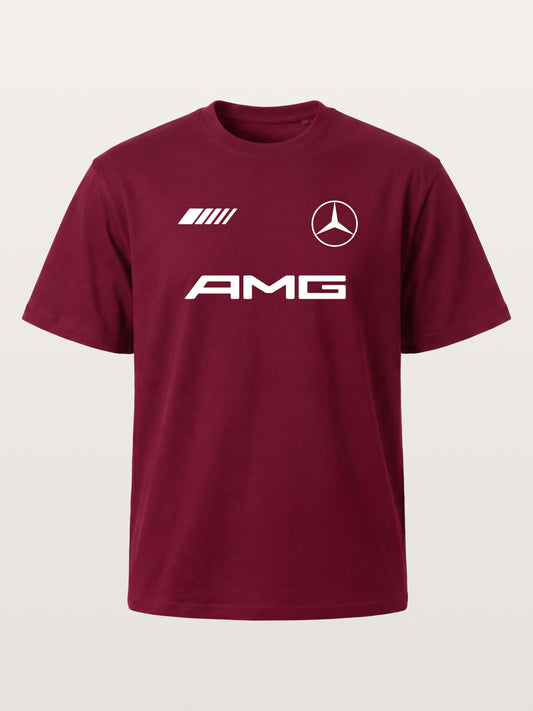 Mercedes AMG Three Element Dark Layout Gildan T-shirt