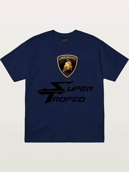 Lamborghini Super Trofeo Emblem Set Gildan T-shirt